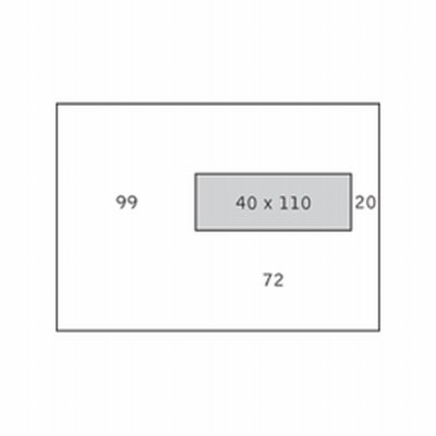 envelop Antalis Prestige 4all venster rechts strip hoogwit 90g 162x229mm doos met grijze binnendruk, voor digitaal drukken FSC®