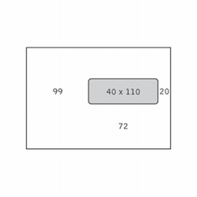 envelop Speedmail venster rechts strip wit 80g 162x229mm doos met blauwe puntjes binnendruk FSC®
