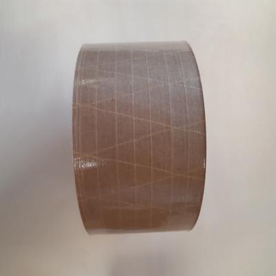 Gegomde plakband bruin 129 g/m² 70mm x 150m