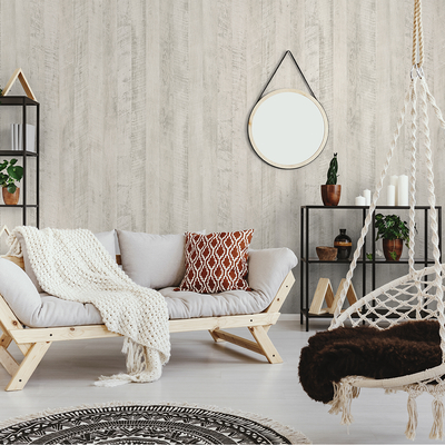 Coala Interior film, WOOD H10 - Light Grey Wood Panel 1220 mm