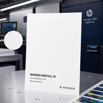 Munken Kristall ID-papier, 300 g, 460 x 320 mm, met rand