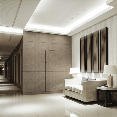 Coala Interior film, FABRIC NE37 - Silver Brown Lined Pattern, 1220 mm