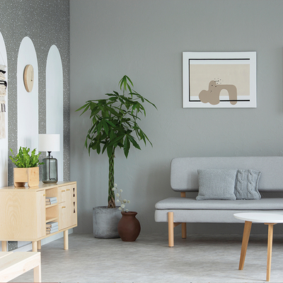 Coala Interior film, (G),NATURAL STONE NG02 - SPOTTED CEMENT GREY 1220 mm