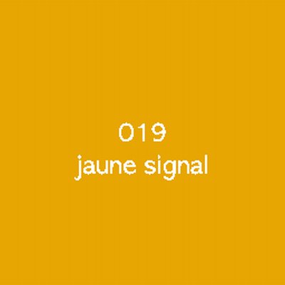 zelfklevende film Oracal 551 glanzend permanent 019-signal yellow 91g 1260mm x 50m