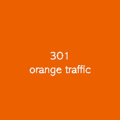 zelfklevende film Oracal 551 glanzend permanent 301 - traffic orange 91g 1260mm x 50m