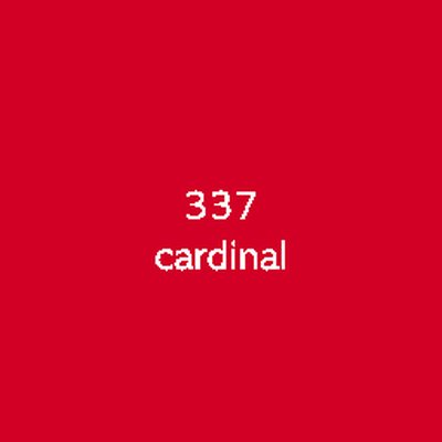 zelfklevende film Oracal 551 glanzend permanent 337 - cardinal 91g 1260mm x 50m