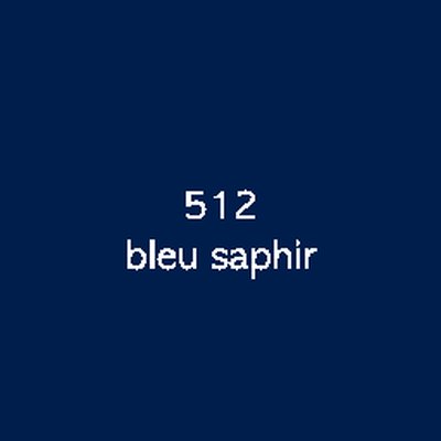 zelfklevende film Oracal 551 glanzend permanent 512 - sapphire blue 91g 1260mm x 50m
