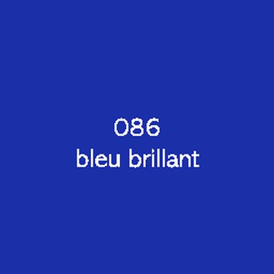 zelfklevende film Oracal 641 mat permanent 086-brilliant blue 105g 1260mm x 50m