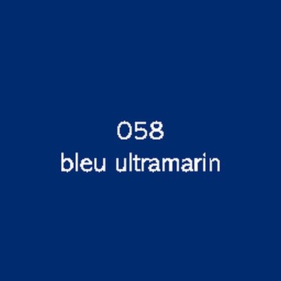 zelfklevende film Oracal 751C glanzend permanent 058-ultramarine blue 84g 1260mm x 50m