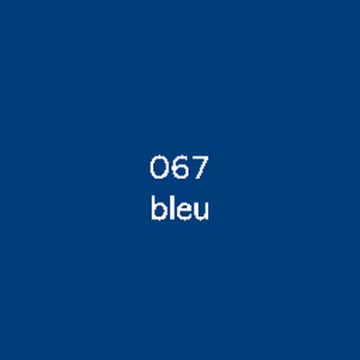 zelfklevende film Oracal 751C glanzend permanent 067-blauw 84g 1260mm x 50m