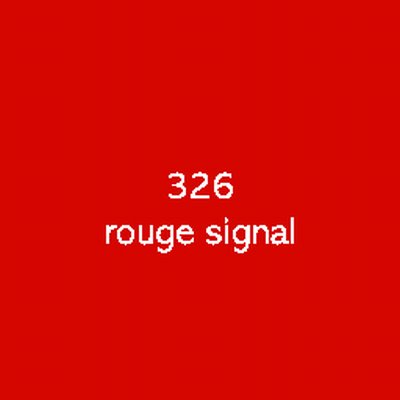 zelfklevende film Oracal 751C glanzend permanent 326-signal red 84g 1260mm x 50m