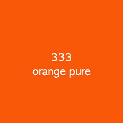 zelfklevende film Oracal 751C glanzend permanent 333-pure orange 84g 1260mm x 50m