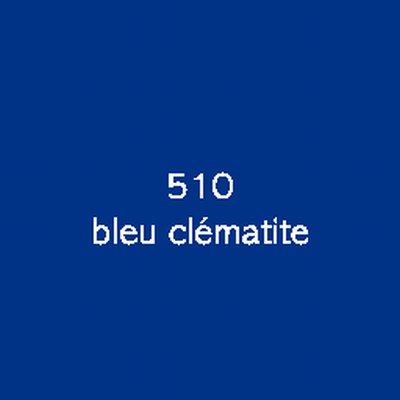 zelfklevende film Oracal 751C glanzend permanent 510-clematis blue 84g 1260mm x 50m