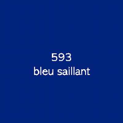 zelfklevende film Oracal 751C glanzend permanent 593-striking blue 84g 1260mm x 50m
