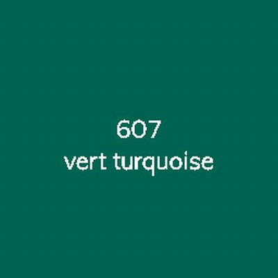 zelfklevende film Oracal 751C glanzend permanent 607-turkoois groen 84g 1260mm x 50m