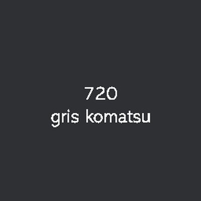 zelfklevende film Oracal 751C glanzend permanent 720-komatsu grey 84g 630mm x 50m