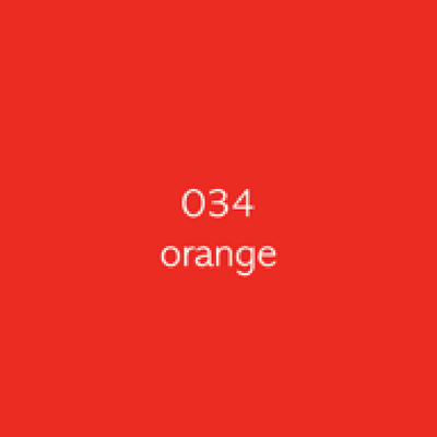 zelfklevende film Oracal 8300 halfdoorschijnend permanent 034-oranje 112g 1260mm x 50m