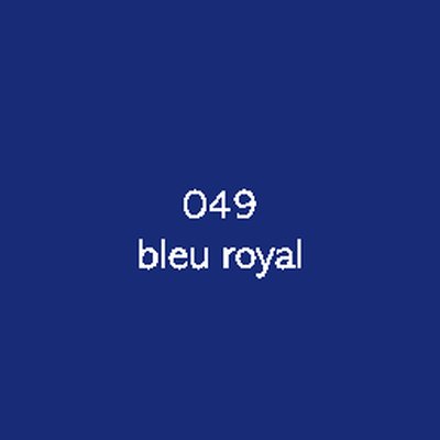 zelfklevende film Oracal 8300 halfdoorschijnend permanent 049-king blue 112g 1260mm x 50m