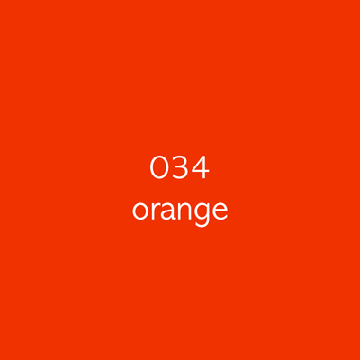 zelfklevende film Oracal 8500 halfdoorschijnend permanent 034-oranje 112g 1260mm x 50m