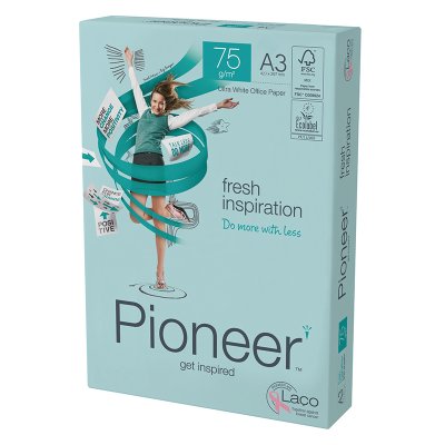kopieerpapier Pioneer office paper wit 75g 420x297mm ingeriemd FSC®