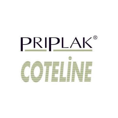 Priplak Coteline – PP Vel met Houtnerfstructuur