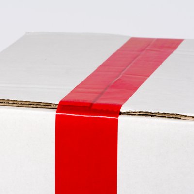Security Tape 23µ rood 50mm x 50m lijm: Acryl