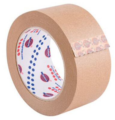 Papertape 80µ bruin 50mm x 50m lijm: Solvent