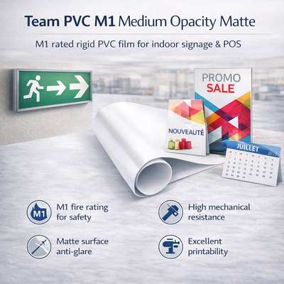 Team PVC M1 Matt Medium Opacity