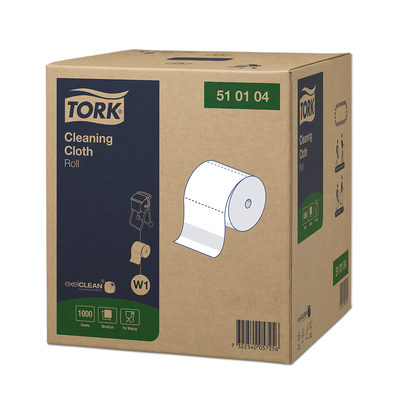Tork Premium Cloth 510 wit 428mm x 380m doos