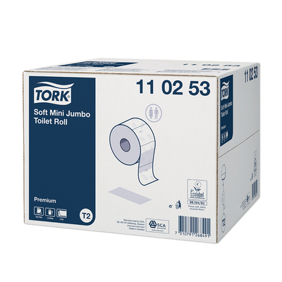 Tork Premium Toilet Paper Mini Jumbo Roll wit 97mm x 170m doos