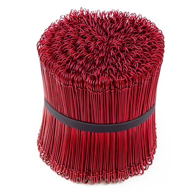 Geplastificeerde snelbinder rood 1 mm x 200 mm