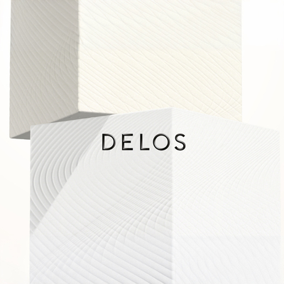 Witte tinten Delos Wove