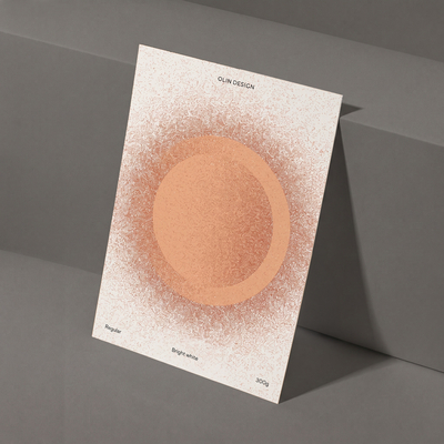 offset papier Olin Design Regular Bright White 240g 460x640mm ingeriemd FSC®