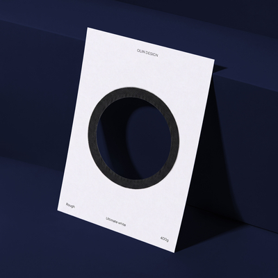 offset papier Olin Design Rough Ultimate White 200g 720x1020mm ingeriemd FSC®