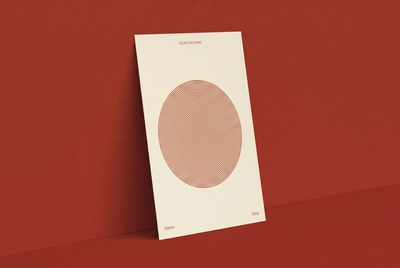 gekleurd papier Olin Colours Oyster 120g 450x640mm ingeriemd FSC®