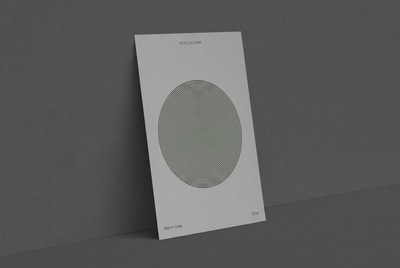 gekleurd papier Olin Colours Storm Grey 170g 700x1000mm ingeriemd FSC®