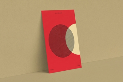 gekleurd papier Olin Colours Poppy 120g 700x1000mm ingeriemd FSC®