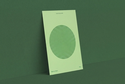 gekleurd papier Olin Colours Spring Green 120g 700x1000mm ingeriemd FSC®