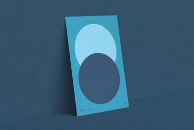 gekleurd papier Olin Colours Californian Blue 240g 700x1000mm ingeriemd FSC®