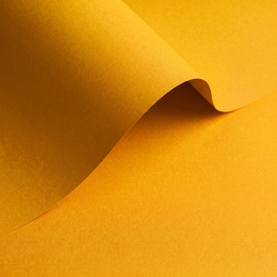 gekleurd papier Olin Colours Sunshine Yellow 170g 700x1000mm ingeriemd FSC®