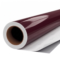 zelfklevende film Arlon Premium Colour Change glanzend FLITE Technology™ 424 Gloss Black Rose Metal 1524mm x 25m