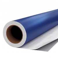 zelfklevende film Arlon Premium Colour Change mat FLITE Technology™ 456 Matte Berry Blue Aluminium 1524mm x 25m
