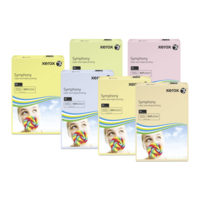 gekleurd papier Xerox Symphony pastel Cream 80g 210x297mm ingeriemd