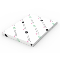 gestreken papier Cocoon SILK Recycled Pulp (Hout) wit 130g 920x650mm oningeriemd op palletten FSC®