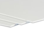kunststof plaat Forex Lite wit 5 mm 1220x2440mm oningeriemd op palletten