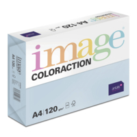 gekleurd papier Image Coloraction iceberg/hemelsblauw 120g 210x297mm ingeriemd FSC®