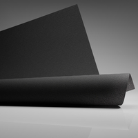 Keaykolour Buckram Black 340g/m² 700mm x 1000mm ingeriemd FSC®