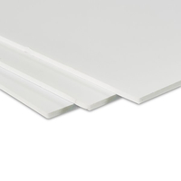 kunststof plaat Smart - X wit 10 mm 1220x2440mm ingeriemd