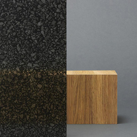 3M Fasara decoratieve glasfolie - Natural, SH2BKTZ Stone terrazzo black, 1270 mm x 30 m