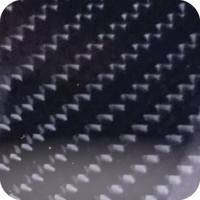 Gekleurde zelfklevende TPU folie voor lakbescherming, Arlon Colour Protection Film, P508 Matt Black Carbon mat, 1524mm x 18m